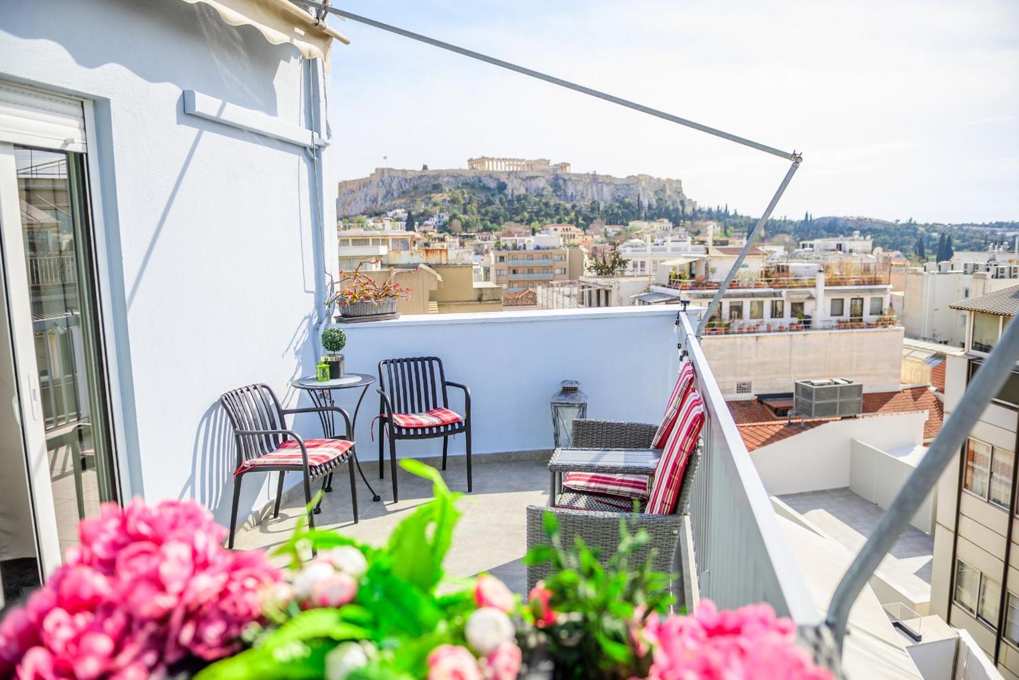 אתונה Sandra"S Acropolis View Penthouses מראה חיצוני תמונה